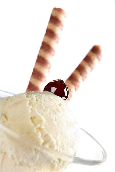 CRISTALICA 11 Cm Ice Cream Bowl Dessert Bowl Sundae Glass Cocktail Amber Gelato Vero