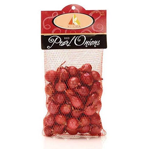 3 10 oz (1 pack Kejora Fresh Pearl Onions Combination (Yellow, White and Red) x per color)