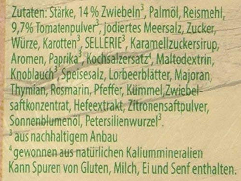 Knorr 41g Pack 4 Fix for Schweinebraten Roast Pork |