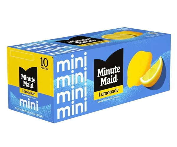 Minute Maid Lemonade, 7.5 oz Cans, 30 Pack