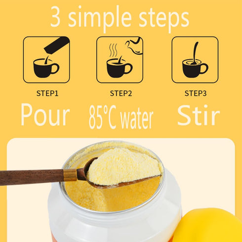 QLMLWR Powder,453g Can(1pcs) Corn PowderCorn SoupChinese Soup Yam And Pueraria,Ready-To-Eat Breakfast Porridge, Chinese