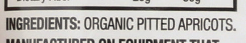 Made In Nature Organic Dried & Unsulfured Apricots, 6 oz