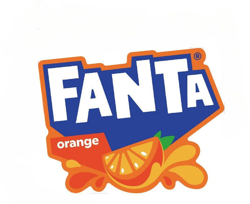 6pack 330ml/each Original European FANTA Orange Flavor Soda Soft Drink- With FANTA Sticker