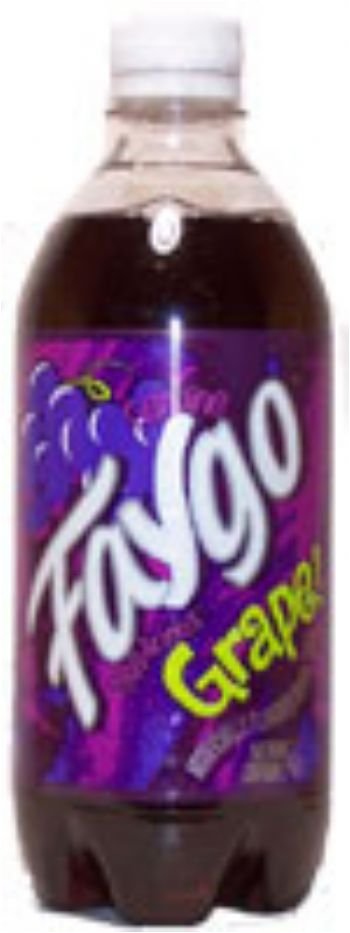 Faygo Grape Soda Pop 20 oz Plastic Bottle