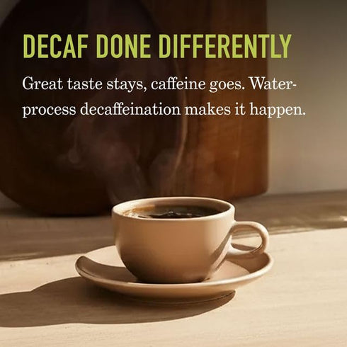 60 Count (6 10 Peet's Coffee, Dark Roast Decaf Keurig K-Cup Pods, Decaffeinated Arabica Coffee - Decaf House Blend