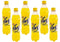 Tiky Pia Soda Plastic Bottle 600 ml - 6 Pack / Pineapple Drink