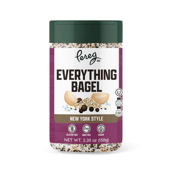 Pereg Mixed Spices - Everything But The Bagel Mix Seasoning, 5.3 Oz, Blend of Garlic, Onion, Sesame & Spices