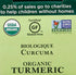 Spicely Organics Turmeric Powder, 0.45 Ounce ecoBox, Certified Gluten Free