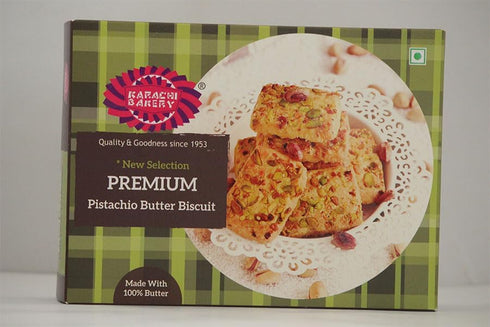 Mahavirx Karachi Bakery Premium Pistachio Butter Biscuit