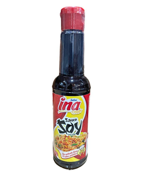 salsas Ina Salsa tipo soya Ina Pack de 24 x 5 oZ, Soy Sauce
