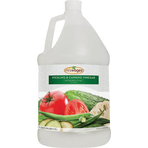 Mrs. Wages Pickling & Canning Vinegar, Well-Balanced Vinegar, Great Tasting, Versatile for