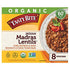 DAILYLIVE Tasty Bite Organic Vegetarian All Natural Indian Madras Lentils: Lentils, Red Beans,