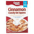 BFYSYO Pack 3 18 oz of - Great Value Cinnamon Crunchy Oat Squares Cereal