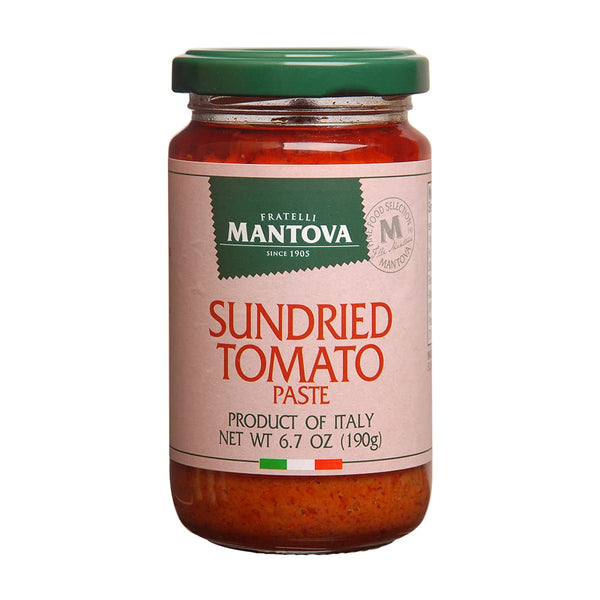 Mantova Italian Sundried Tomato Spread Paste - Bold & Savory Flavor, Perfect