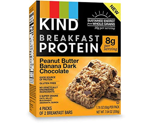 Packs (5) Kind, Breakfast Bars, Variety