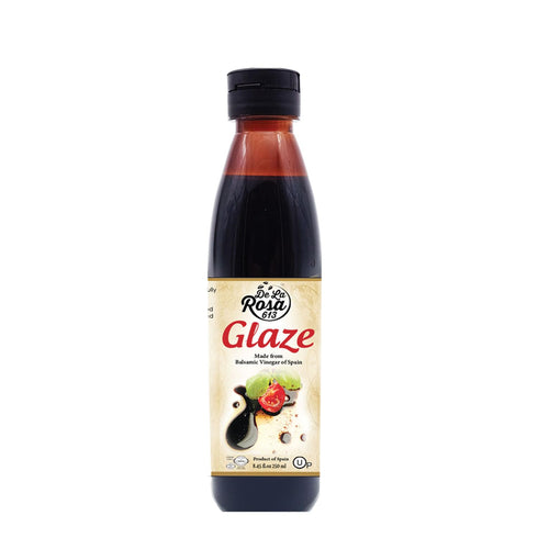 De La Rosa Balsamic Glaze, Vegan, KOSHER FOR PASSOVER, Non-GMO & Gluten