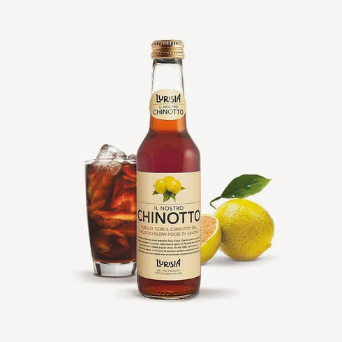 Lurisia 9.3 oz (6 - Il Nostro Chinotto - Italian Sparkling Juice Beverage - fl Glass Bottles)
