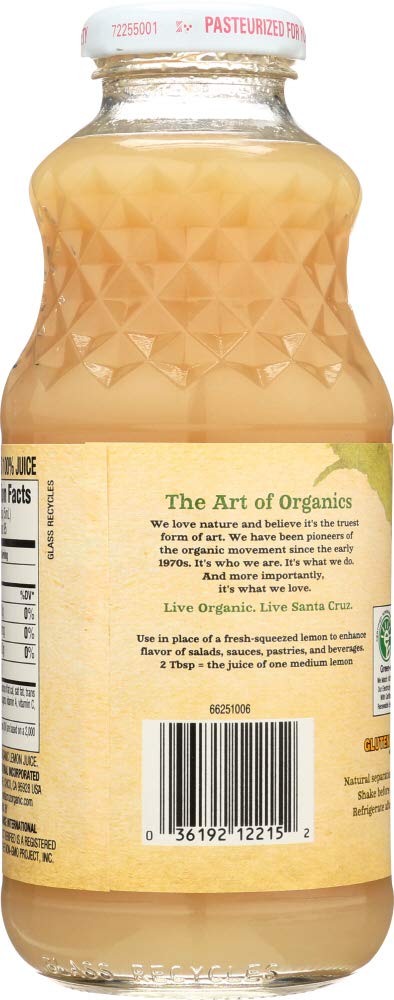 100% Santa Cruz Juice Lemon Org