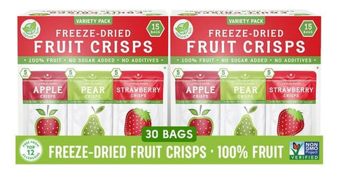 Natures Turn Freeze-Dried Fruit Crisps Healthy, Gluten-Free,Crispy & Delicious,Plant-Based Snack,Ideal for Cereal,