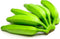 Generic Fresh Burro Banana, Short Thick Variety, 4 lbs, Green, Seedless, Rich in