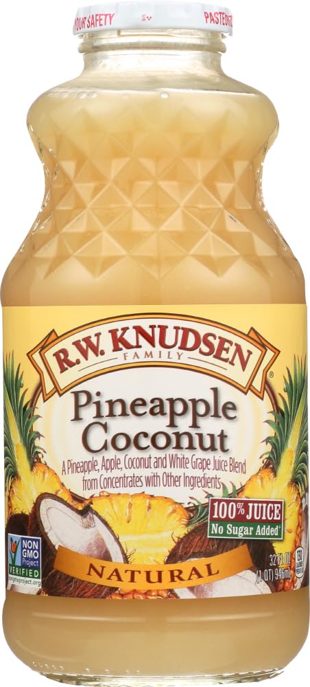 Knudsen Juice, Pineapple Coconut 32 fl.oz (Pack of 2)