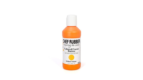 Chef Rubber Gilded Yellow Colored Cocoa Butter