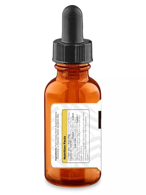 20ml Communities Pure Raw Melipona Honey Dropper | Stingless Bee Honey from Nahua & Totonac | Unfiltered, Natural