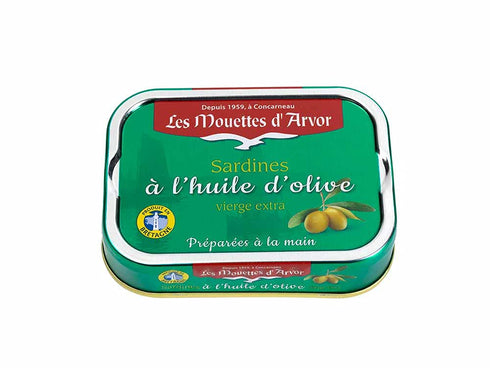 MOUETTES D'ARVOR Les Sardines in Extra Virgin Olive Oil