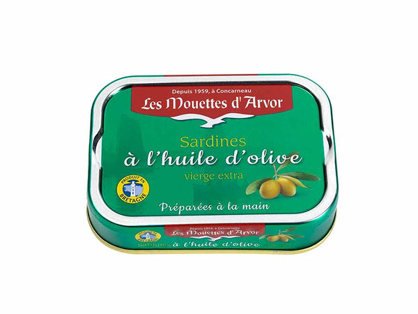 MOUETTES D'ARVOR Les Sardines in Extra Virgin Olive Oil