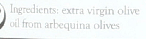 L Estornell 16.9 Extra Virgin Olive Oil Arbequina Cold Extraction, FZ