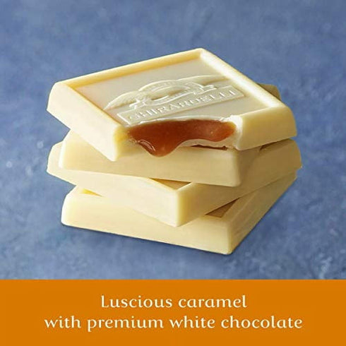 5 Pack 3 Ghirardelli White Chocolate Caramel Candy, Ounce