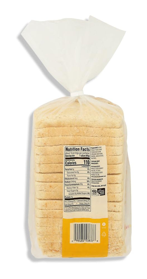 365 by Whole Foods Market 24 OZ Organic Sourdough Bread
