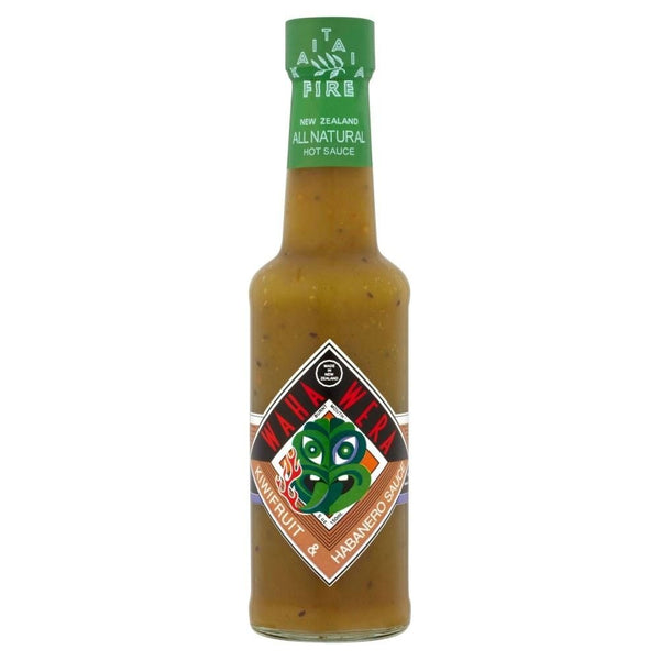 Kaitaia Fire Habanero, Kiwi Fruit and Manuka Honey, New Zealand's Favorite Waha Wera Green