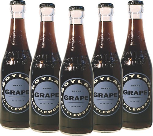 Boylan Bottleworks Grape Soda, 12 Oz (12 Glass Bottles)
