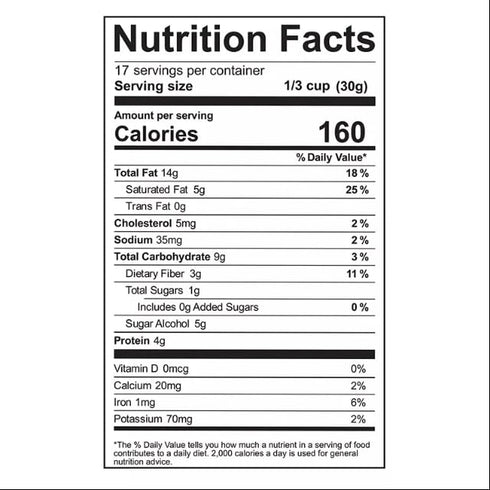Generic 18 (1 Pack) Honey Nut Granola, Ounce