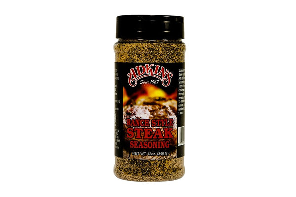 Ranch Style Steak Seasoning by Adkins - 12 OZ All Natural