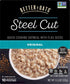 Packets, 10 (Pack 1) Better Oats Steel Cut Instant Oatmeal Original Flavor with Flax Seeds, Quick-Cooking Breakfast