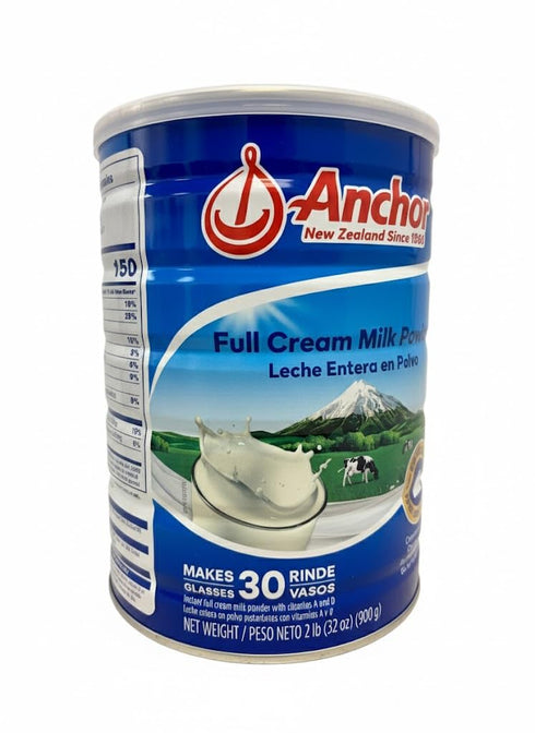 '-900g 2D Anchor Full Cream Milk Powder by Aiva Products With Barcode