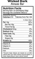 95% 2.5 (1 Count), Taza Chocolate Organic Amaze Bar Stone Ground, Wicked Dark, Ounce Vegan