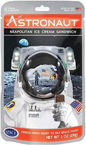 Astronaut Foods Astronaut Neapolitan Ice Cream Sandwich (Pack of 3)
