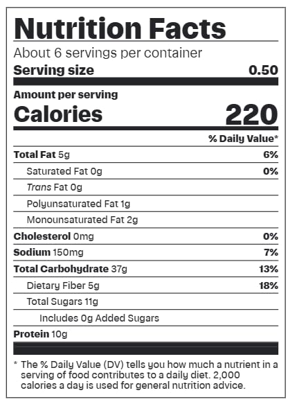 MILLVILLE 11 oz 10 Protein Oats & Honey Crunchy Granola grams of Protein