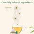 (100 100% VAHDAM, Chamomile Herbal Tea Pyramid Tea Bags) Resealable Ziplock Pouch | Caffeine Free, Non GMO, Gluten Free