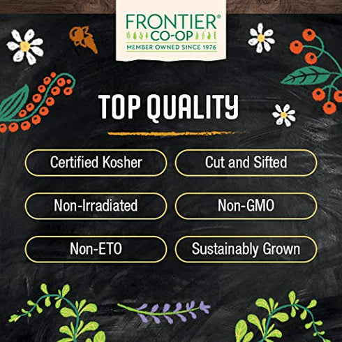 100% 16 (Pack 1) Frontier Co-op Meadowsweet Herb, Cut and Sifted, Kosher, Bulk Bag - Natural Dried for Meadowsweet Tea