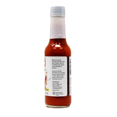 5.2 oz (Pack 12) Badia Chili Pepper Hot Sauce, fl of - Classic Chili Peppers Sauce with Tangy Medium Heat, Perfect