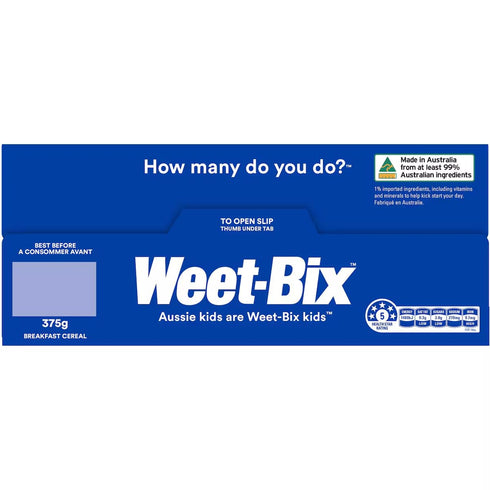 Weet-Bix 375g Sanitarium (Made in Australia)
