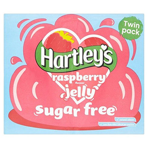 Hartley's Sugar Free Raspberry Jelly Crystals - 23g