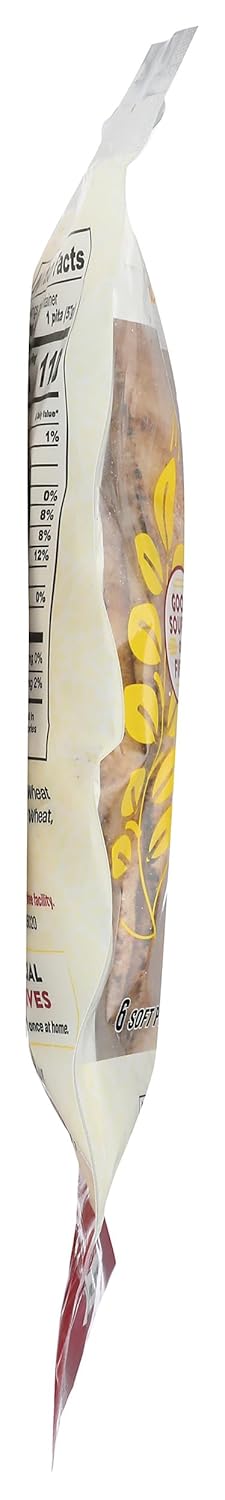 6 Count, 12 Atoria's Family Bakery, Pita Whole Grain Ounce