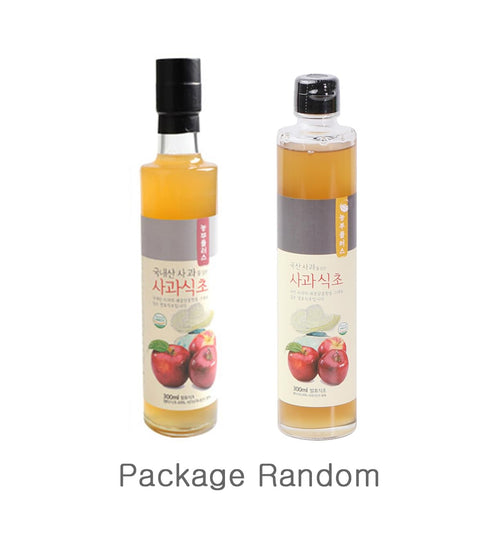 Farmer Plus 300ml 10oz Korean Apple Fermented Vinegar Juice Salad Dressing Cooking (Apple Vinegar)