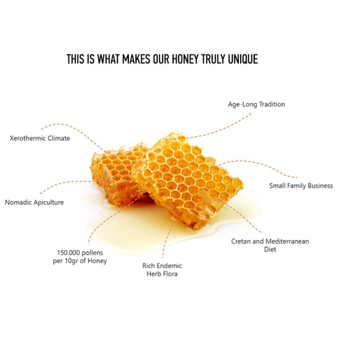 Fragiadakis Konstanas & Co G. P. 100% 400 Aoritiko Pure Cretan Mountain Honey | Greek Honey | Natural, Wildflower