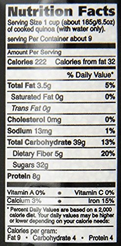 LiOR 17.6 Oz. 3. Quinoa Premium All Natural Kosher For Passover Pk